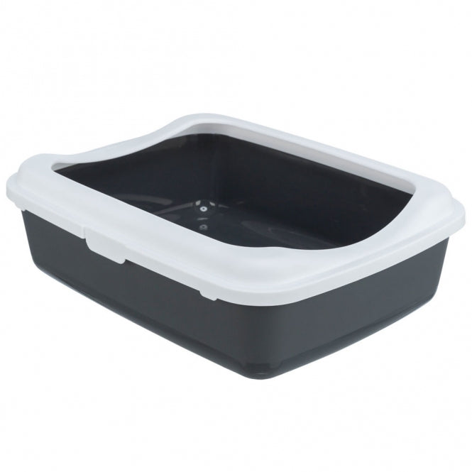Trixie Katzentoilette Classic mit Rand – praktische und hygienische Katzen-Toilette