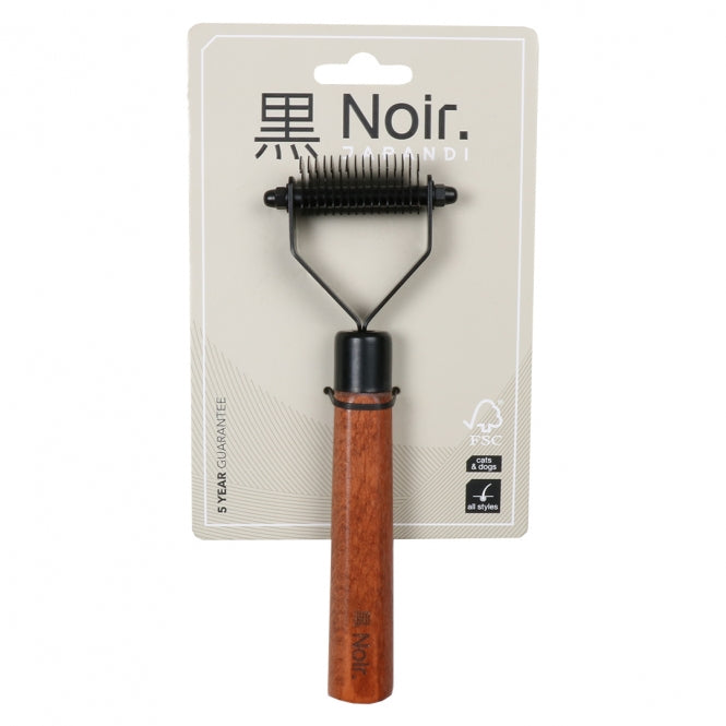 EBI Noir Japandi Trimmstriegel mit wechselbaren Klingen für präzises Styling