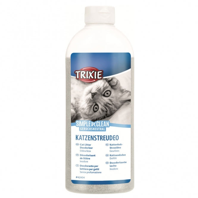 Trixie Simple'n'Clean Katzenstreudeo für frischen Katzenstreu-Duft und Geruchskontrolle