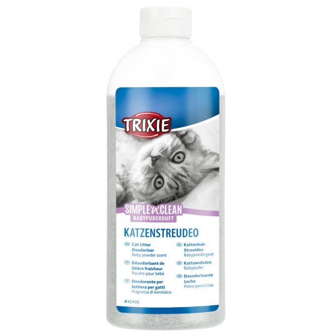 Trixie Simple'n'Clean Katzenstreudeo für frischen Katzenstreu-Duft und Geruchskontrolle