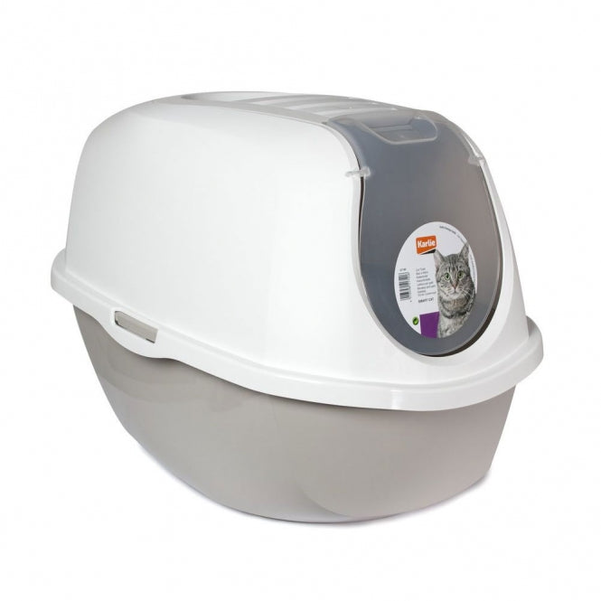 Karlie Flamingo Katzentoilette Smart Cat – Moderne Katzentoilette mit hohem Komfort