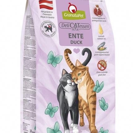 GranataPet DeliCatessen Ente Adult Nassfutter für Katzen in verschiedenen Größen