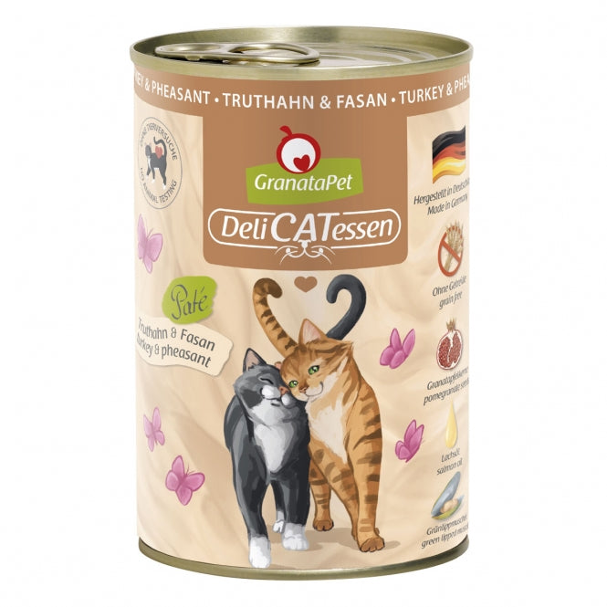 GranataPet Delicatessen Dose Truthahn & Fasan für Katzen in hochwertiger Qualität