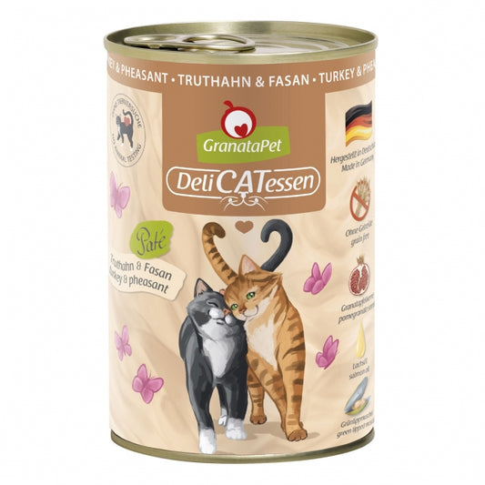 GranataPet Delicatessen Dose Truthahn & Fasan für Katzen in hochwertiger Qualität