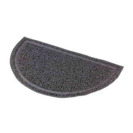 Trixie Vorleger für Katzentoiletten halbrund – praktische Schutzmatte für Katzenklo