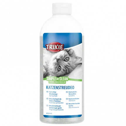 Trixie Simple'n'Clean Katzenstreudeo für frischen Katzenstreu-Duft und Geruchskontrolle
