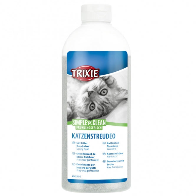 Trixie Simple'n'Clean Katzenstreudeo für frischen Katzenstreu-Duft und Geruchskontrolle
