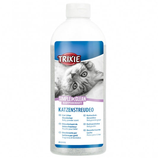 Trixie Simple'n'Clean Katzenstreudeo für frischen Katzenstreu-Duft und Geruchskontrolle