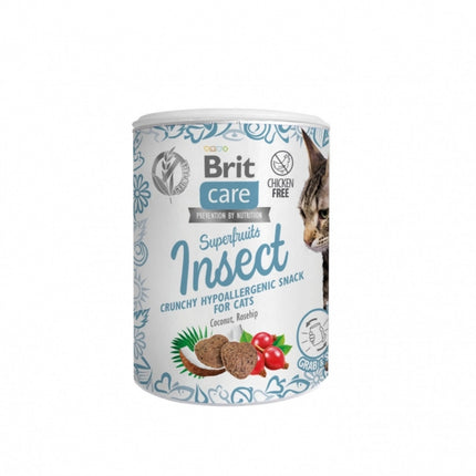 Brit Care Cat Snack Superfruits - Insect 100g