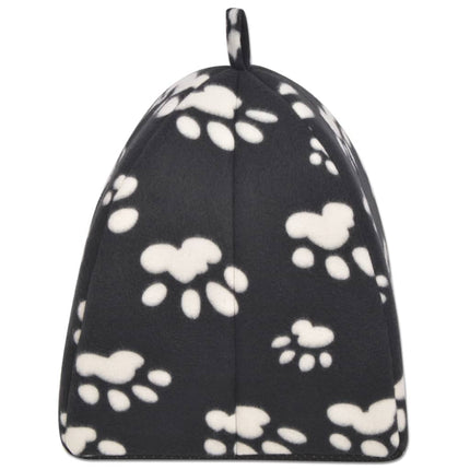 vidaXL Katzenhöhle Größe L Schwarz