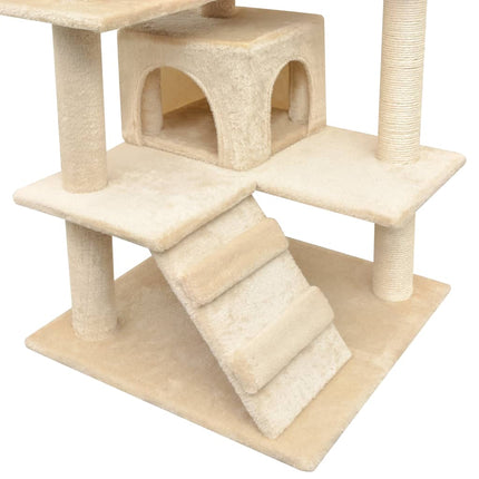 Katzen-Kratzbaum Sisal 125 cm