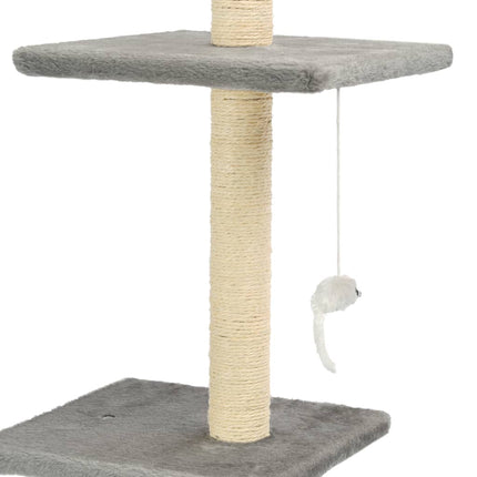 Katzenbaum mit Sisal-Kratzsäulen 260 cm
