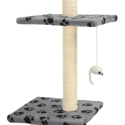 Katzenbaum mit Sisal-Kratzsäulen 260 cm