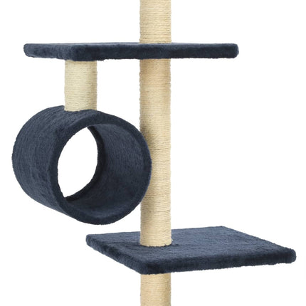 Katzenbaum mit Sisal-Kratzsäulen 260 cm