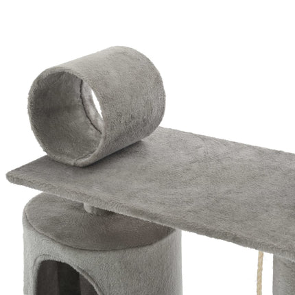 Katzenbaum mit Sisal-Kratzsäulen 140 cm