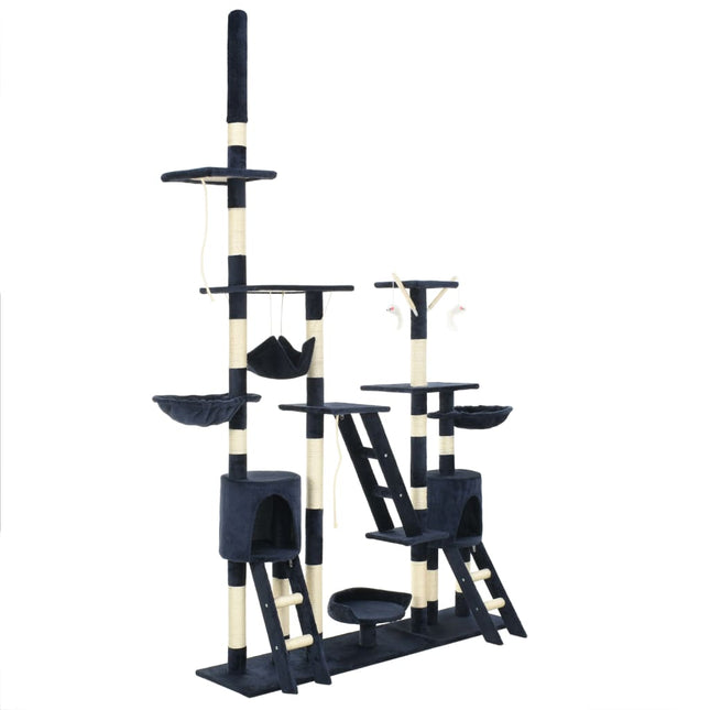 Katzen-Kratzbaum mit Sisal-Kratzsäulen 230 - 250 cm