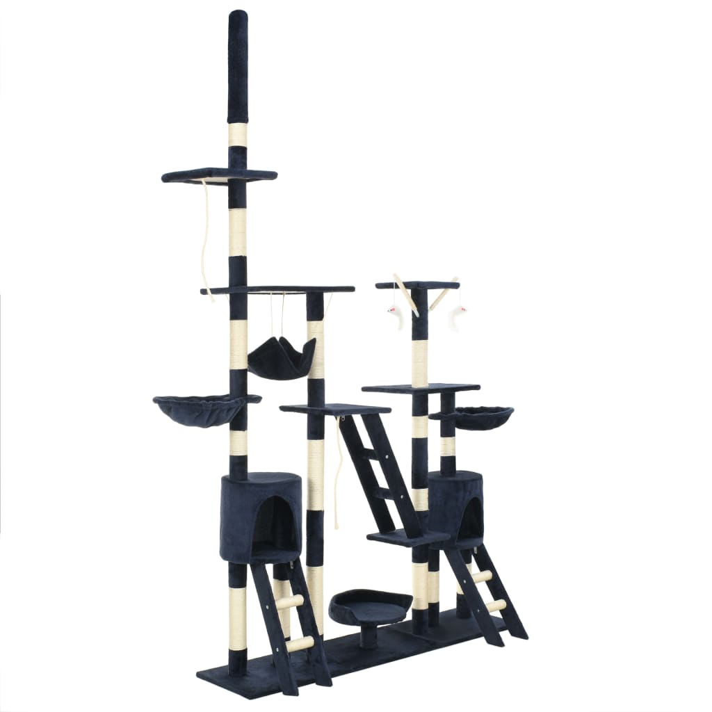 Katzen-Kratzbaum mit Sisal-Kratzsäulen 230 - 250 cm