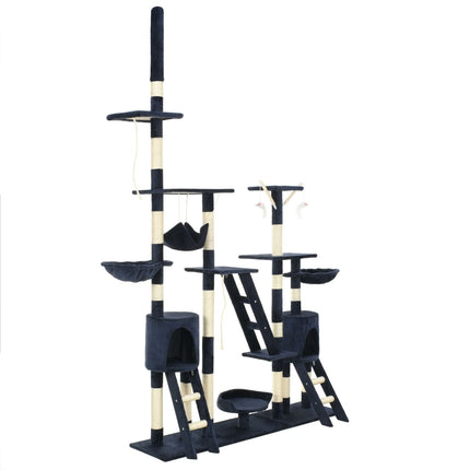 Katzen-Kratzbaum mit Sisal-Kratzsäulen 230 - 250 cm
