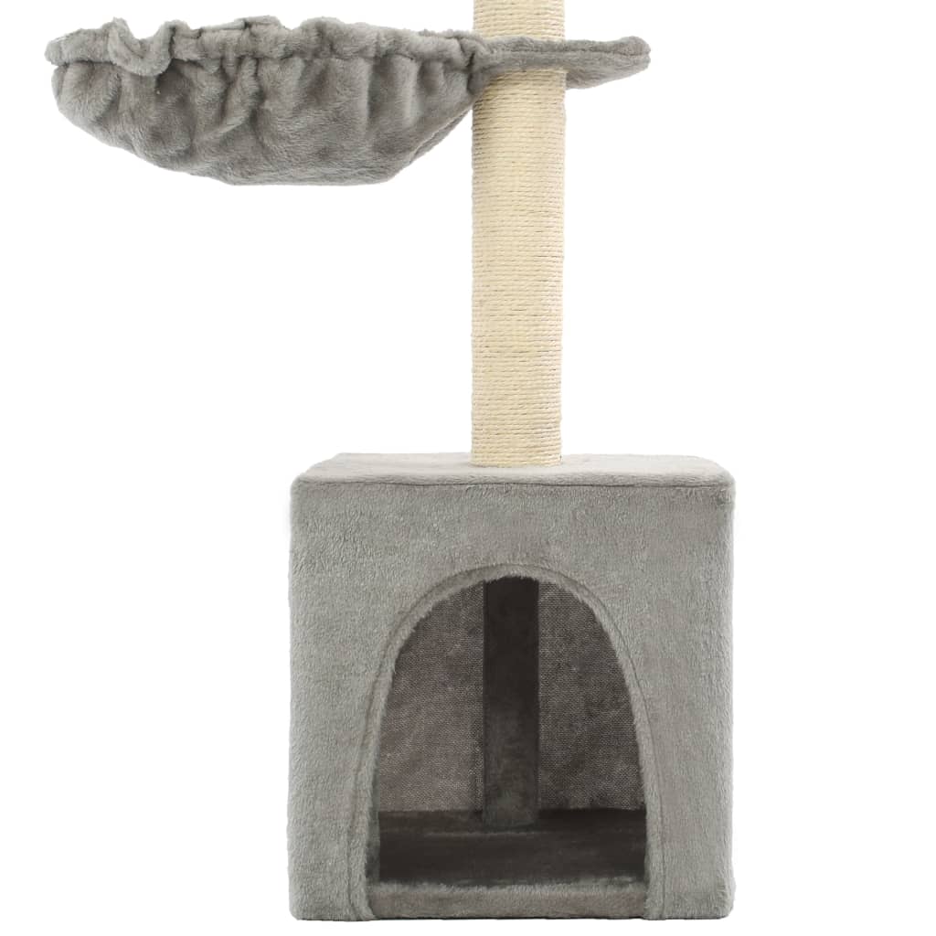 Katzen-Kratzbaum mit Sisal-Säulen 105 cm