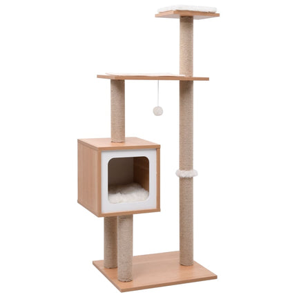 Katzen-Kratzbaum mit Sisal-Kratzmatte