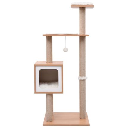 Katzen-Kratzbaum mit Sisal-Kratzmatte