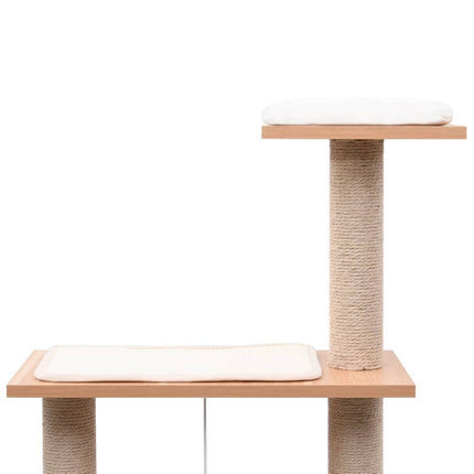 Katzen-Kratzbaum mit Sisal-Kratzmatte