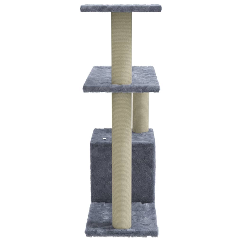 Kratzbaum mit Sisal-Kratzsäulen 70 cm