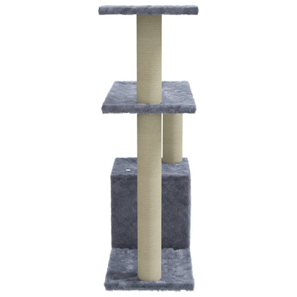 Kratzbaum mit Sisal-Kratzsäulen 70 cm