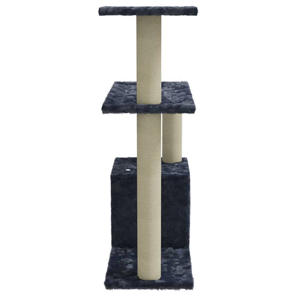 Kratzbaum mit Sisal-Kratzsäulen 70 cm