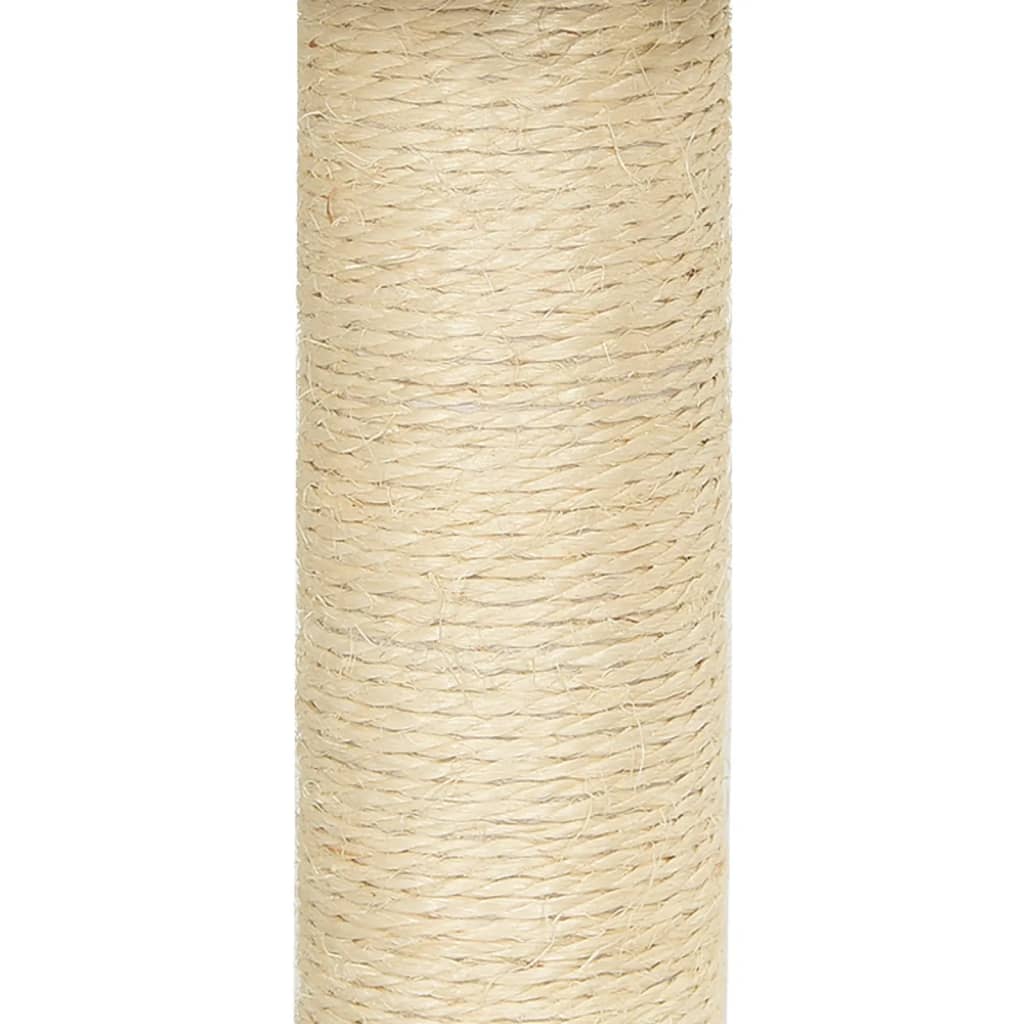 Kratzbaum mit Sisal-Kratzsäulen 92 cm