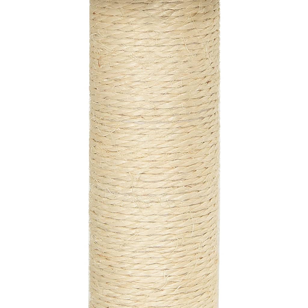 Kratzbaum mit Sisal-Kratzsäulen 92 cm