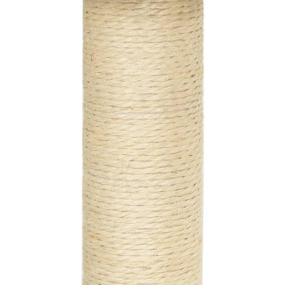 Kratzbaum mit Sisal-Kratzsäulen 155 cm