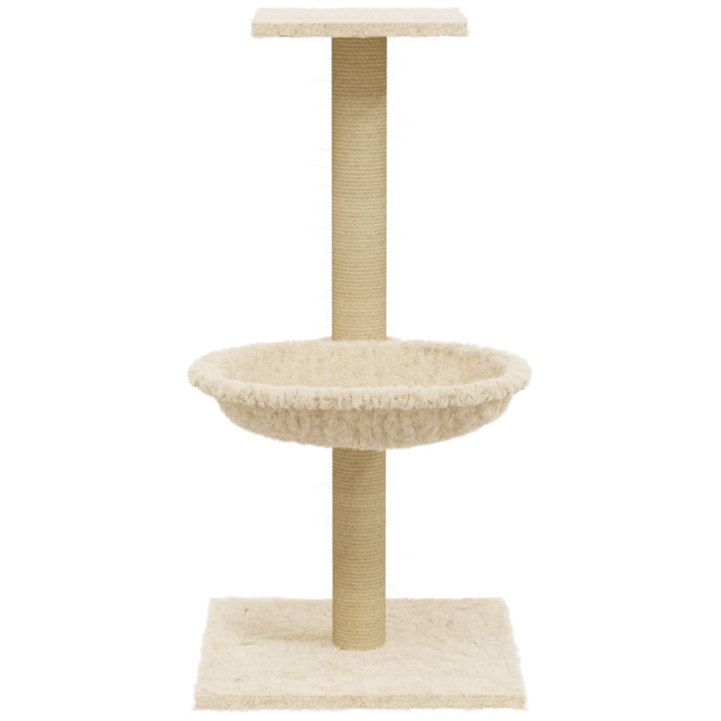 Kratzbaum mit Sisal-Kratzsäule 74 cm