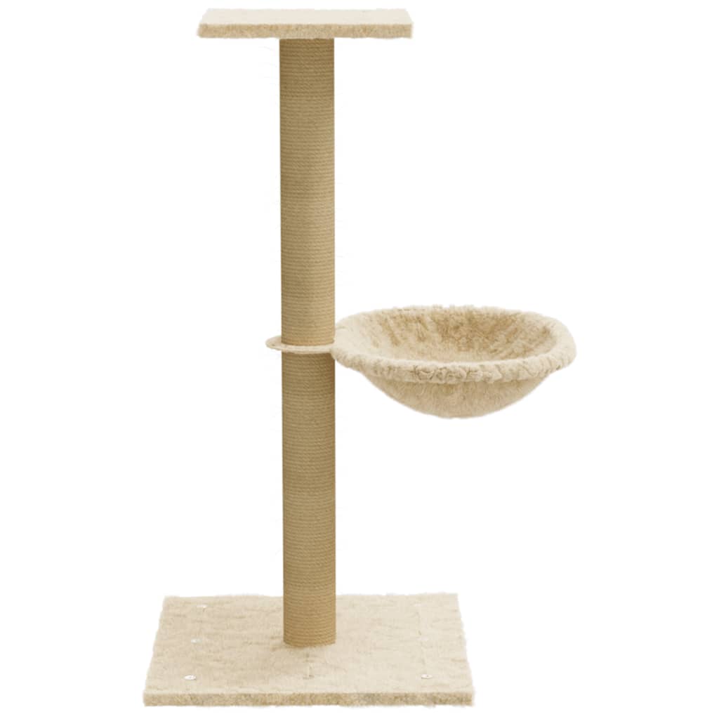 Kratzbaum mit Sisal-Kratzsäule 74 cm