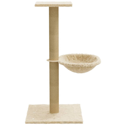 Kratzbaum mit Sisal-Kratzsäule 74 cm
