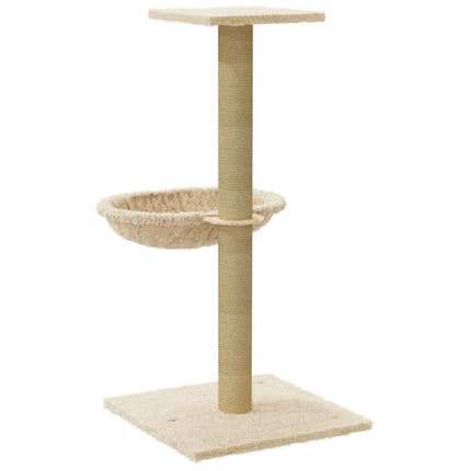 Kratzbaum mit Sisal-Kratzsäule 74 cm