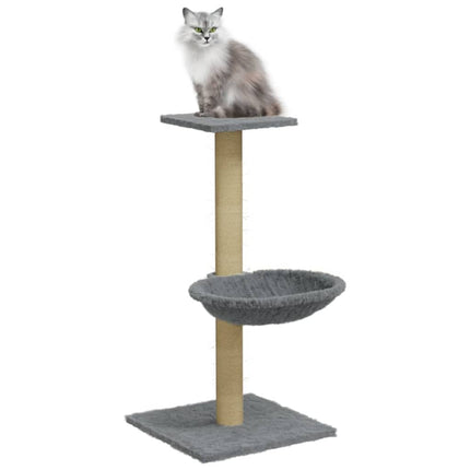 Kratzbaum mit Sisal-Kratzsäule 74 cm