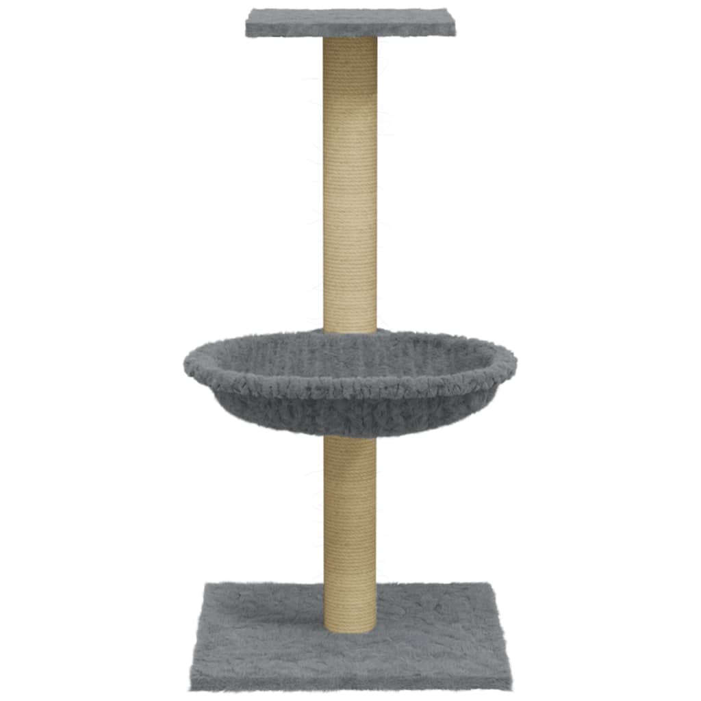 Kratzbaum mit Sisal-Kratzsäule 74 cm