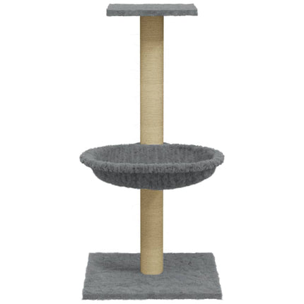 Kratzbaum mit Sisal-Kratzsäule 74 cm