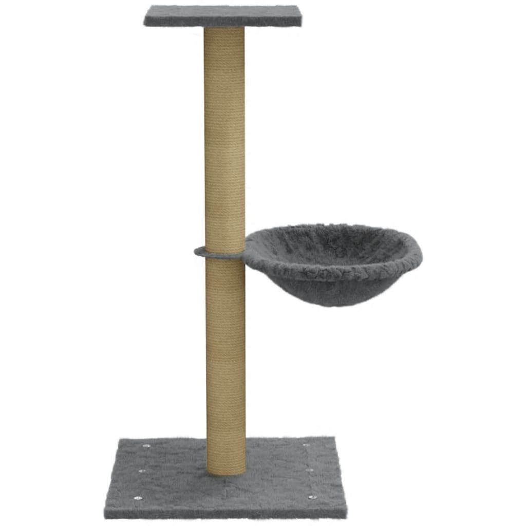 Kratzbaum mit Sisal-Kratzsäule 74 cm
