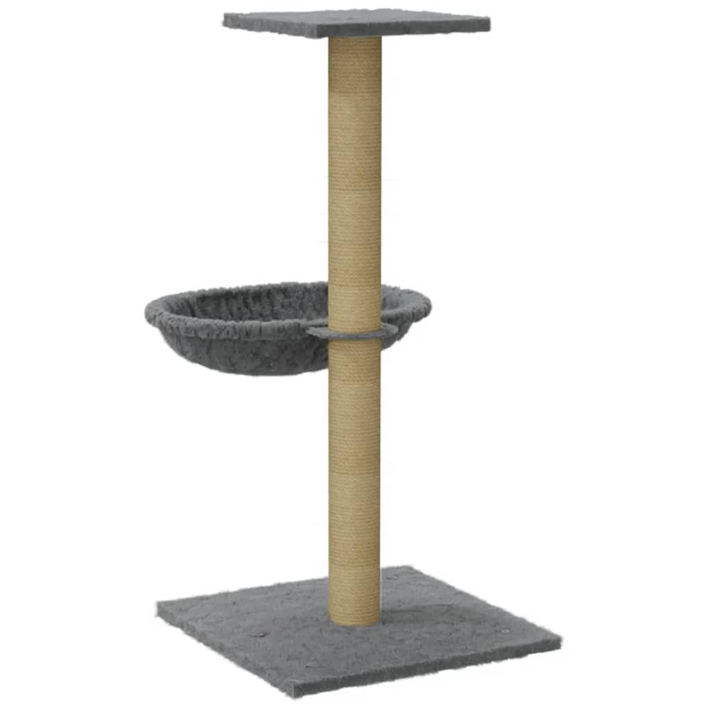 Kratzbaum mit Sisal-Kratzsäule 74 cm