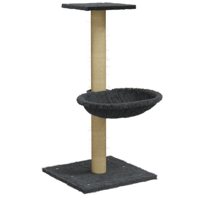 Kratzbaum mit Sisal-Kratzsäule 74 cm