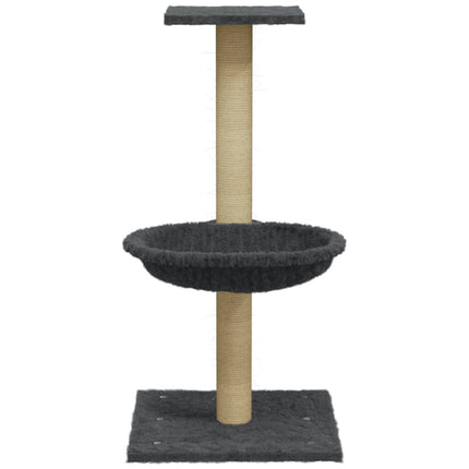 Kratzbaum mit Sisal-Kratzsäule 74 cm