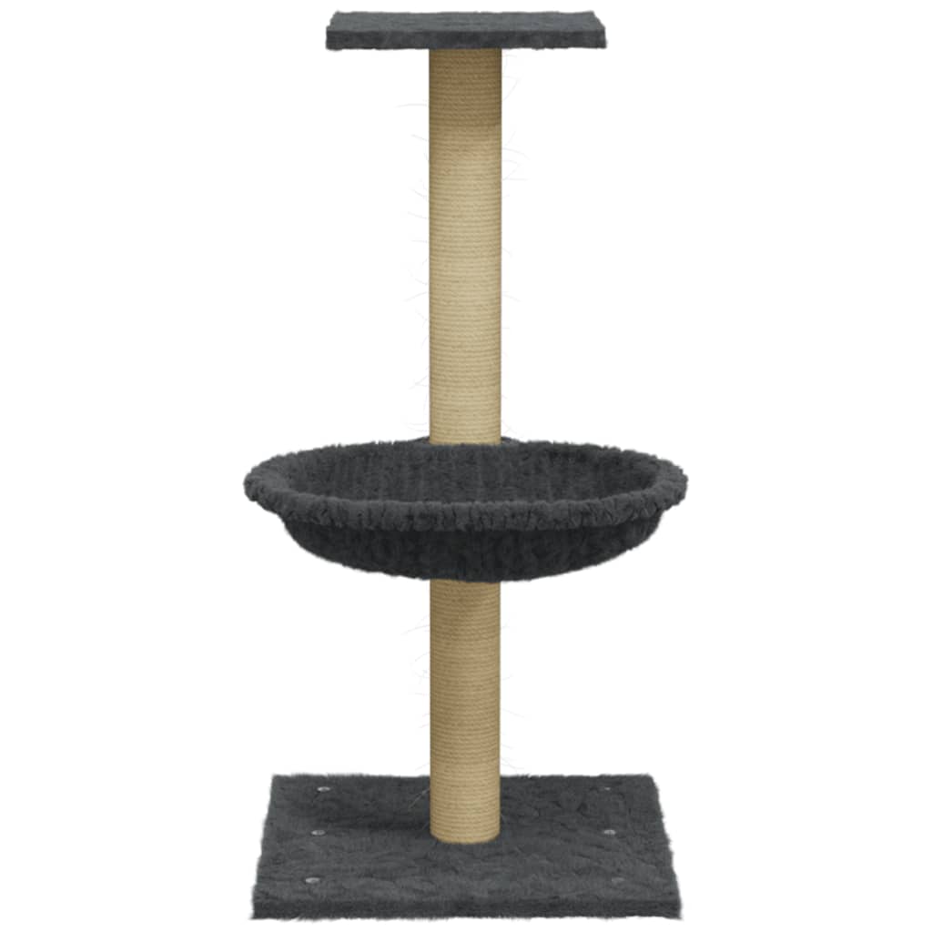Kratzbaum mit Sisal-Kratzsäule 74 cm