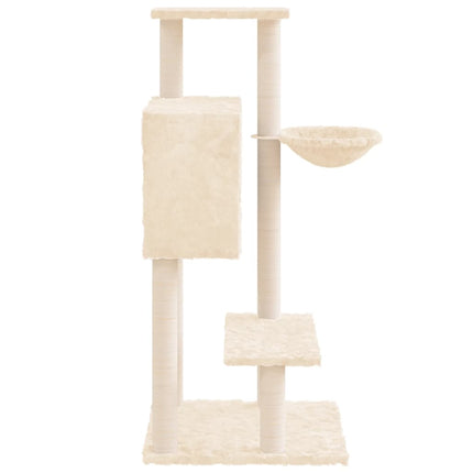 Kratzbaum mit Sisal-Kratzsäulen 108,5 cm