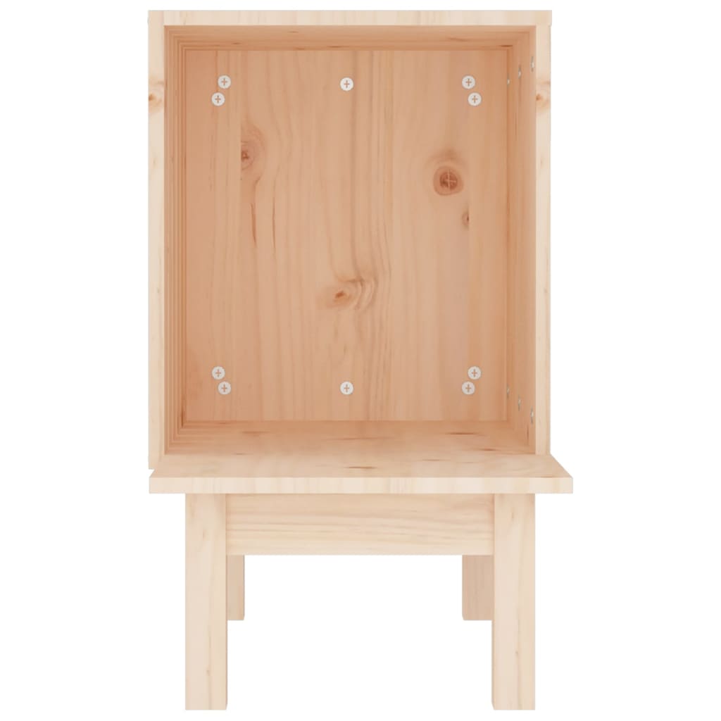 Katzenhaus Massivholz Kiefer 60x36x60 cm
