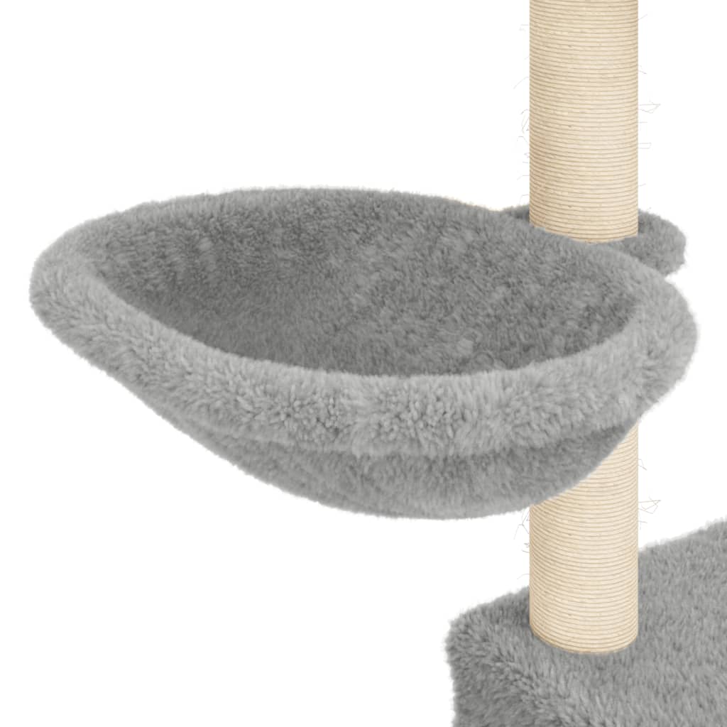 Kratzbaum mit Sisal-Kratzsäulen 83 cm