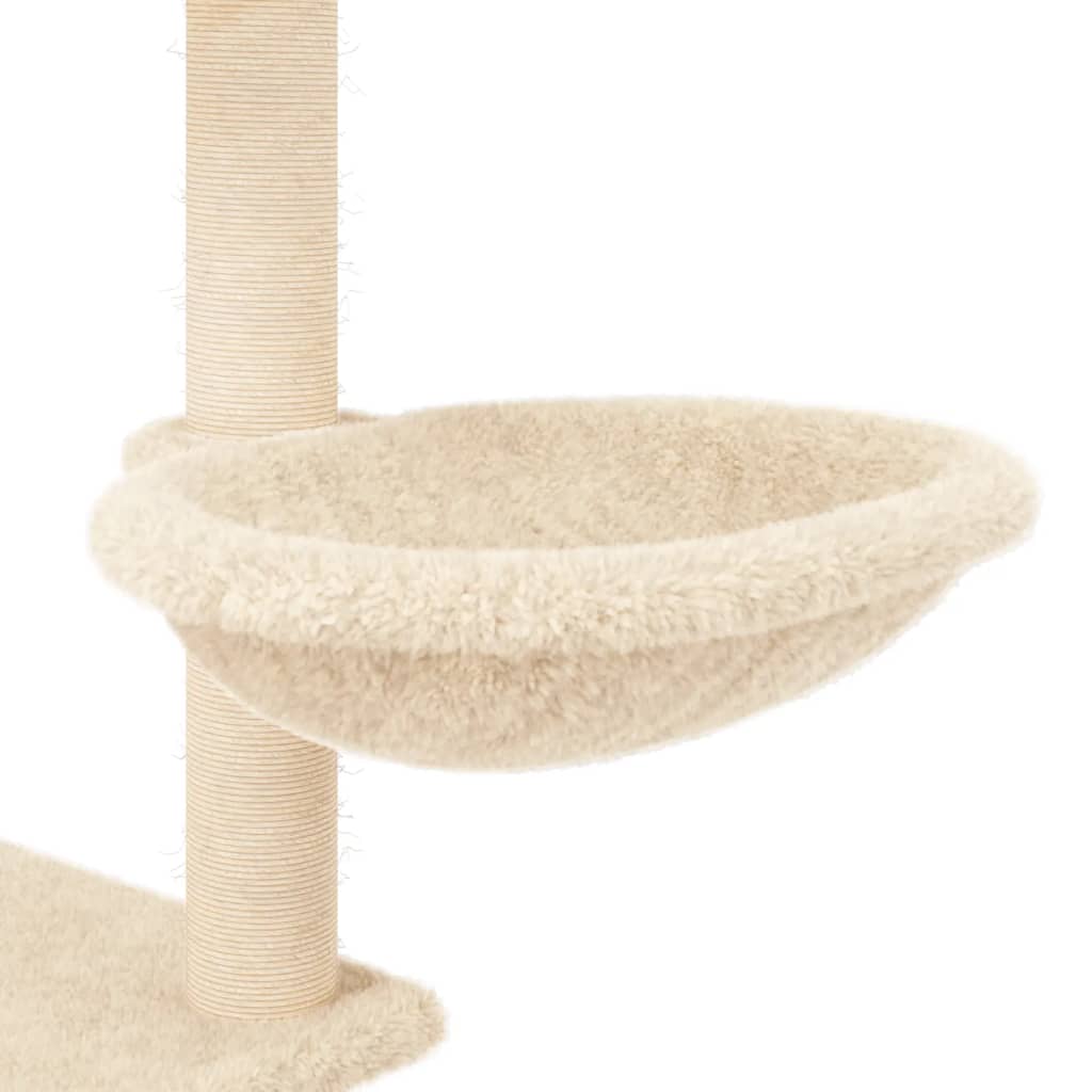 Kratzbaum mit Sisal-Kratzsäulen 153 cm