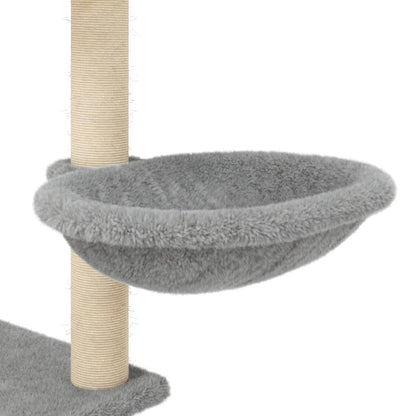Kratzbaum mit Sisal-Kratzsäulen 153 cm