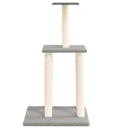 Kratzbaum mit Sisal-Kratzsäulen 85,5 cm
